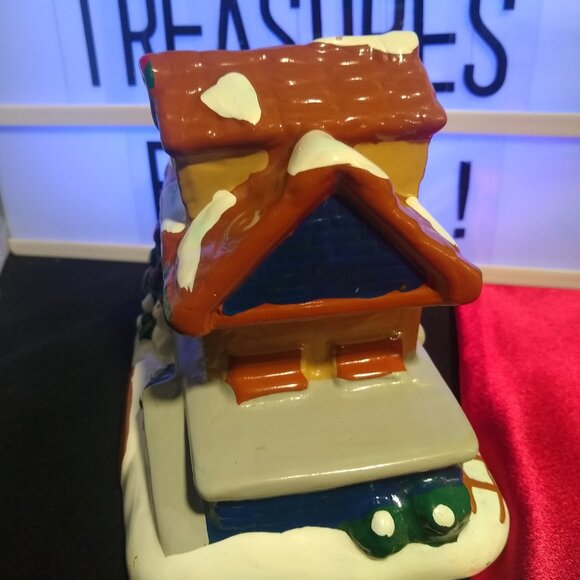 Chicago Cubs Railway Christmas Village 2012 Forever Collectibles MLB Decor - Picture 2 of 8